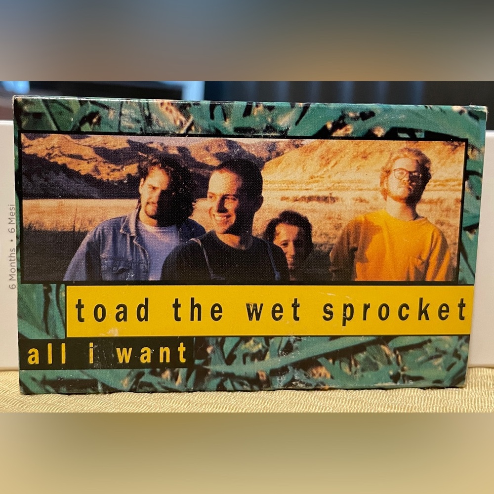 ALL I WANT / ALL SHE SAID by TOAD THE WET SPROCKET (CASSETTE SINGLE, 1992)